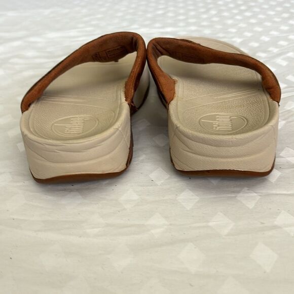 FitFlop WalkStar 3 Leather Toe Post Sandals sz 6 - Picture 5 of 6